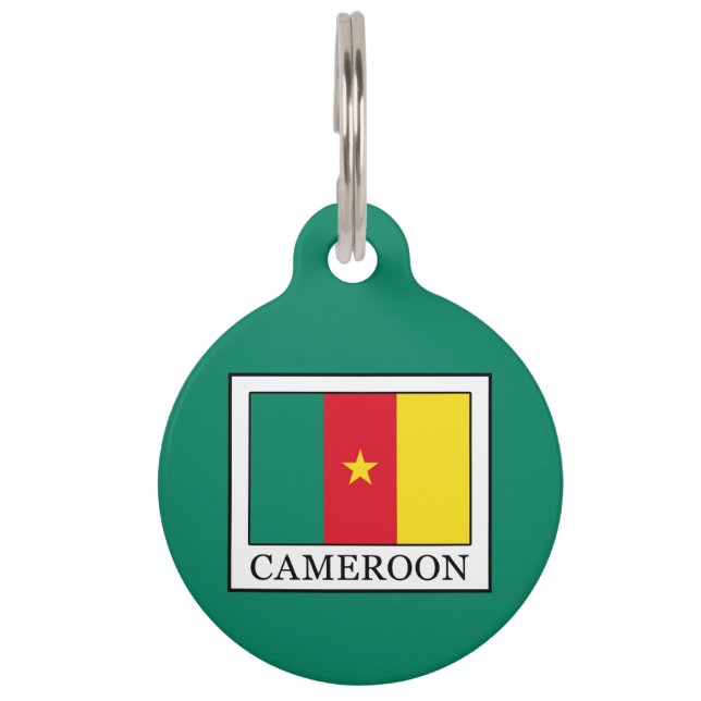 Cameroon Pet Name Tag (Front)
