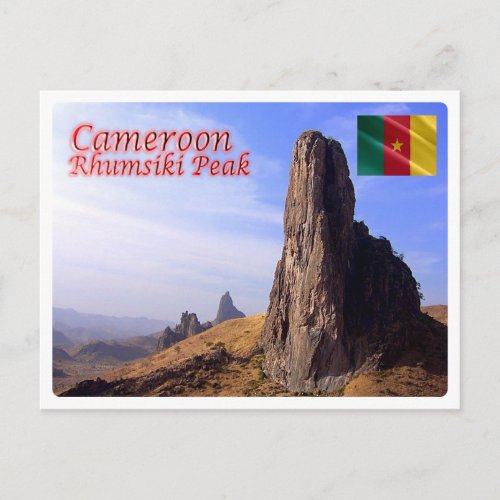 Cameroon _ Rhumsiki Peak  _ Postcard