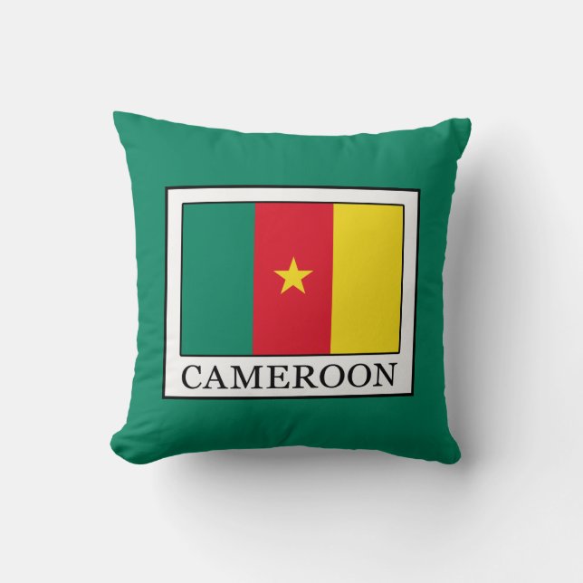 Cameroon Throw Pillow (Front)