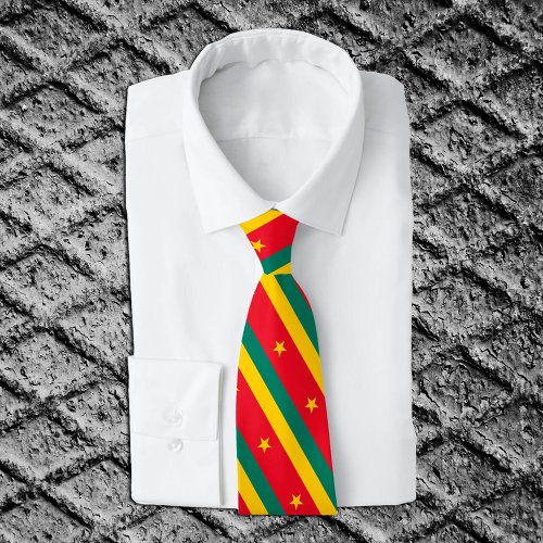 Cameroon Ties fashion Cameroon Flag business Neck Tie