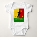 Cameroon World Soccer 2010 Baby Grow Baby Bodysuit at Zazzle