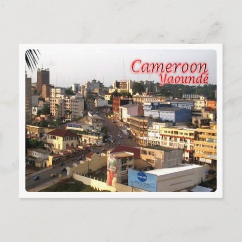 Cameroon _ Yaound _ Postcard