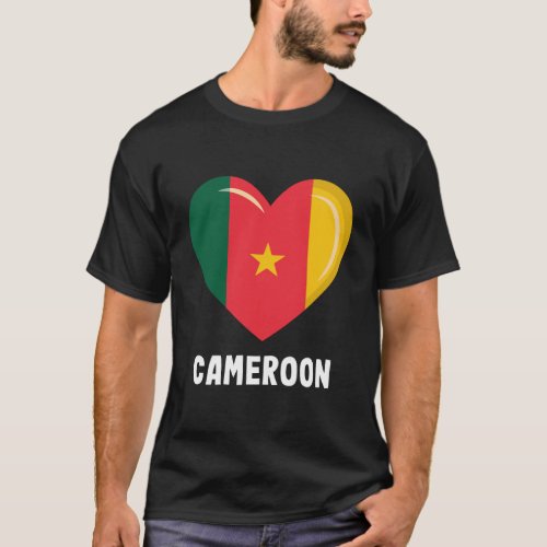 Cameroonian Cameroon Flag T_Shirt