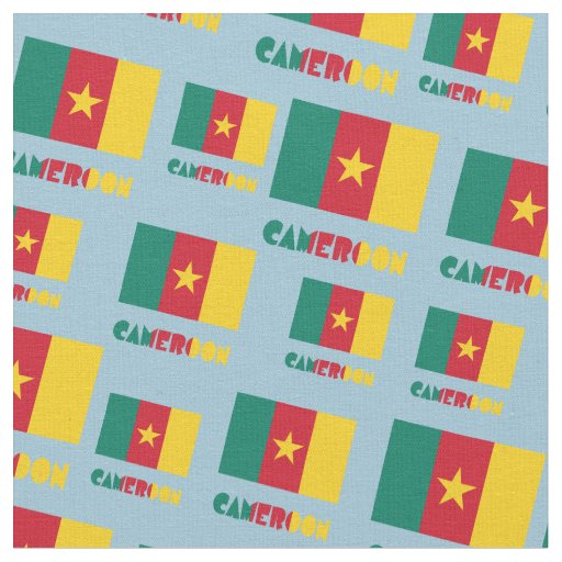 Cameroonian Flag and Cameroon Fabric