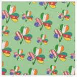 Cameroonian Irish American Shamrock Fabric