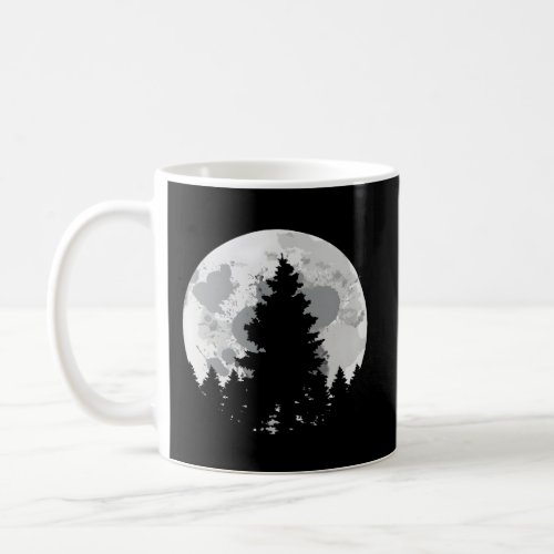 Camg Camper Hiker Full Moon And Minimalist E Tree Coffee Mug