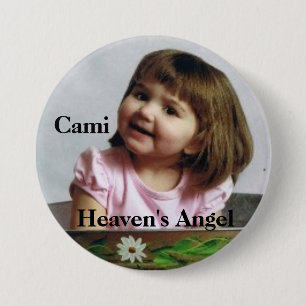 cami_bucket, Cami, Heaven's Angel Pinback Button