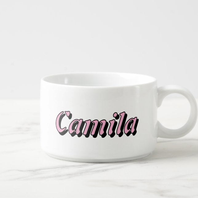 "CAMILA" - CUSTOM CHILI BOWL (Left)