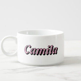"CAMILA" PERSONALIZE 14 OZ. CHILI BOWL
