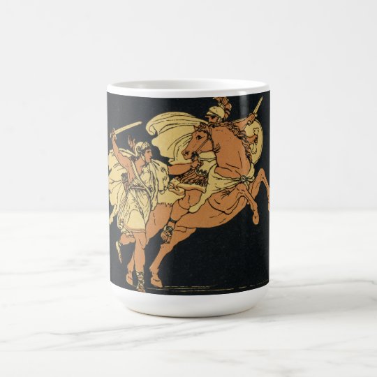 Camilla and Aunus a scene from Virgil's Aeneid. Coffee Mug