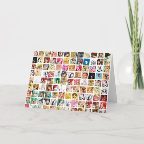 Camilla d'Errico Grid Greeting Card