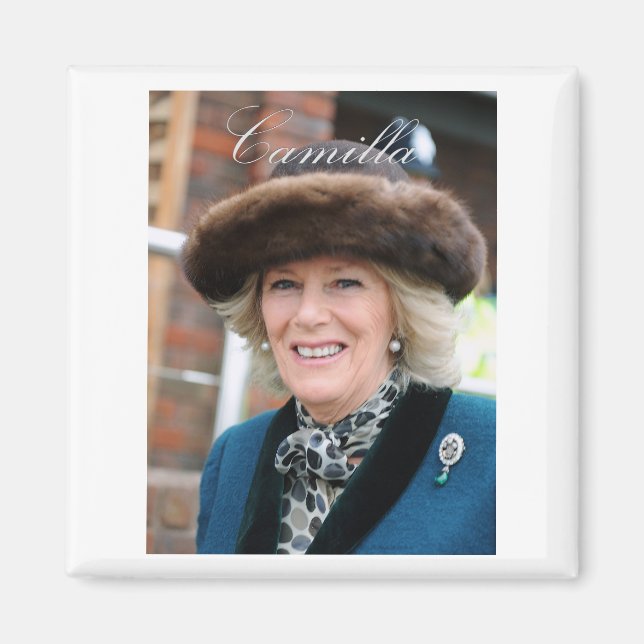 Camilla Duchess of Cornwall Magnet (Front)