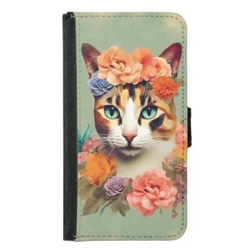 Camilla the Cat Samsung Galaxy S5 Wallet Case