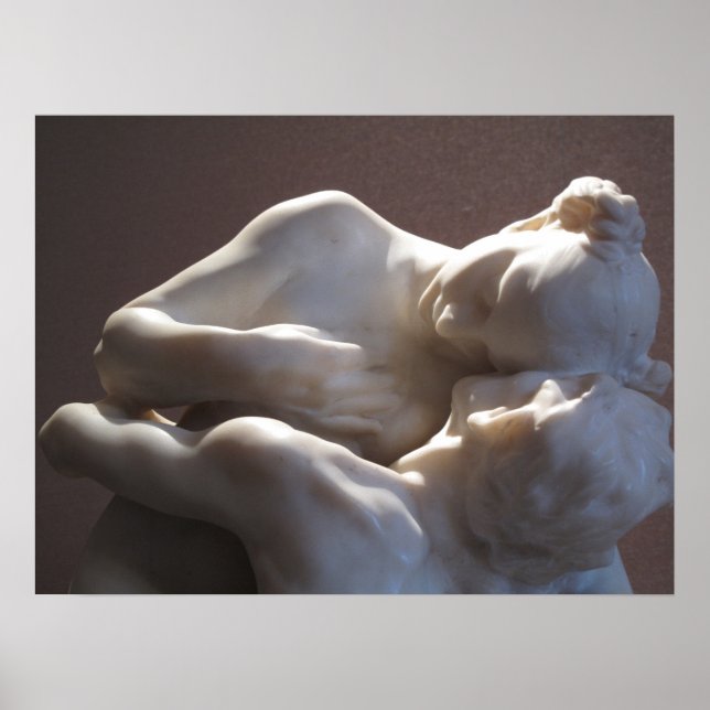 Camille Claudel Vertumnus and Pomona Kiss Poster (Front)