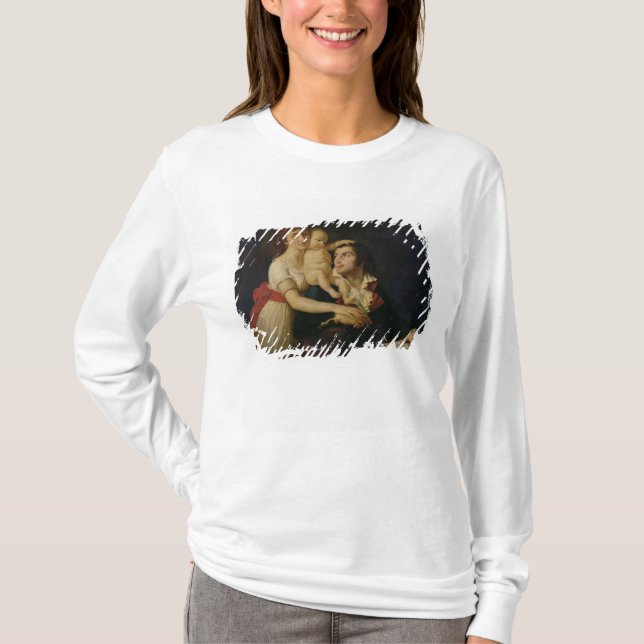 Camille Desmoulins  his wife Lucile  and their T-Shirt (Front)
