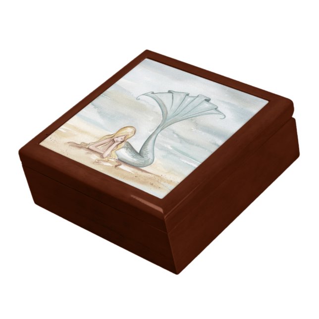 Camille Grimshaw Reflecting Mermaid Jewelry Box (Side)