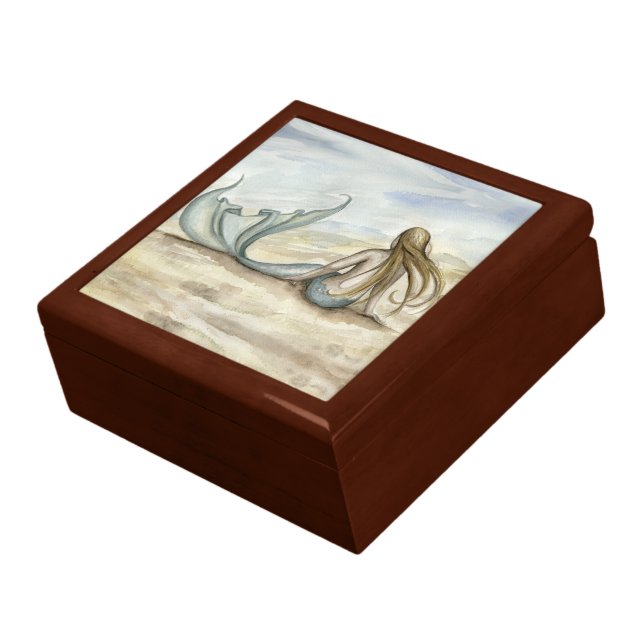 Camille Grimshaw Seaside Mermaid Jewelry Box (Side)