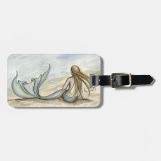Camille Grimshaw Seaside Mermaid Luggage Tag