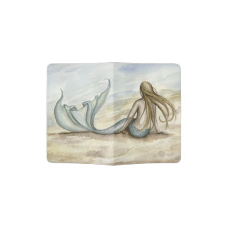 Camille Grimshaw Seaside Mermaid Passport Holder