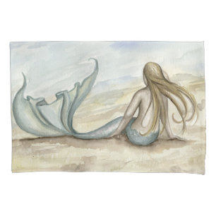 Camille Grimshaw Seaside Mermaid Pillowcase