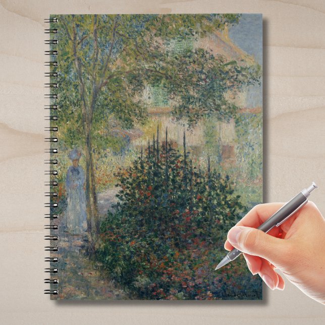 Camille Monet in Garden Argenteuil Notebook (Creator Uploaded)