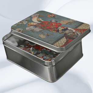 Camille Monet in Japanese Costume by Claude Monet Jigsaw Puzzle