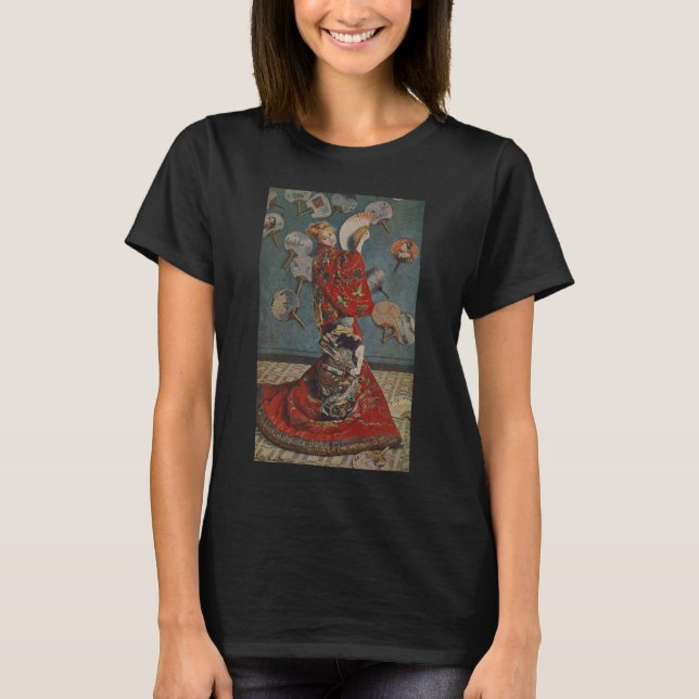 Camille Monet in Japanese Costume by Claude Monet T-Shirt (Front)
