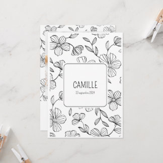 "Camille" Part Invitation