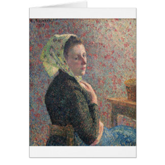Camille Passarro - Woman w/ Green Scarf oil canvas