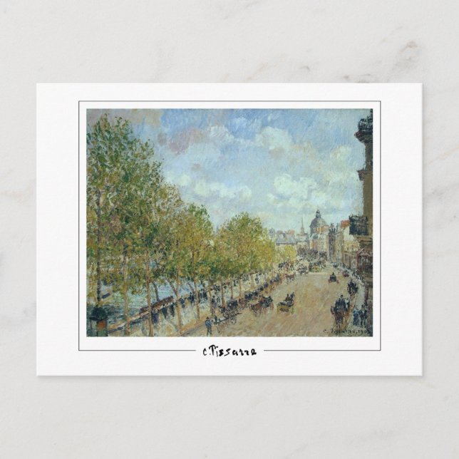 Camille Pissarro #216-2 - Fine Art Postcard (Front)