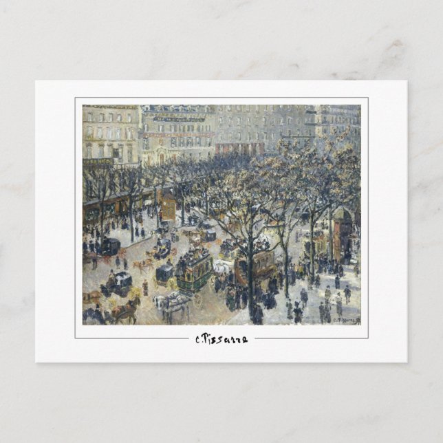 Camille Pissarro #256 - Fine Art Postcard (Front)