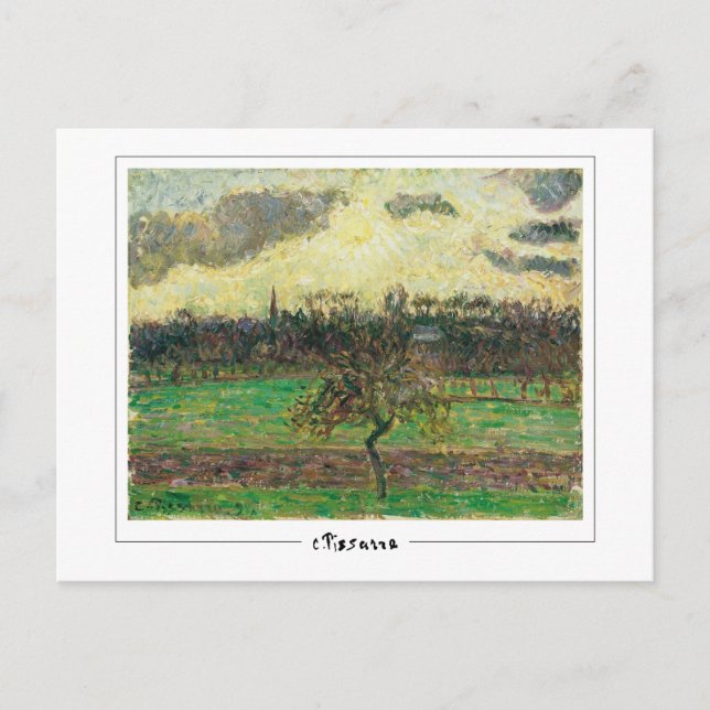 Camille Pissarro #539 - Fine Art Postcard (Front)