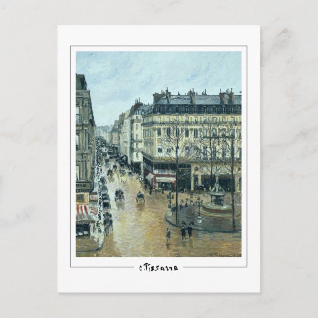 Camille Pissarro #542 - Fine Art Postcard (Front)