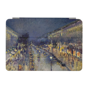 Camille Pissarro - Boulevard Montmartre at Night iPad Mini Cover