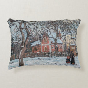 Camille Pissarro - Chataigniers a Louvecienne Accent Pillow
