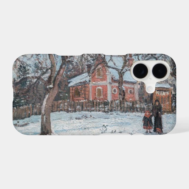 Camille Pissarro - Chataigniers a Louvecienne Case-Mate iPhone Case (Back (Horizontal))