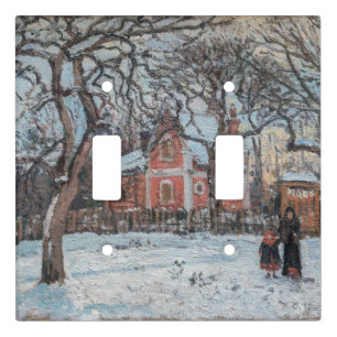 Camille Pissarro - Chataigniers a Louvecienne Light Switch Cover
