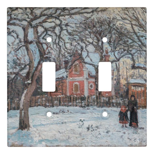 Camille Pissarro - Chataigniers a Louvecienne Light Switch Cover (Front)
