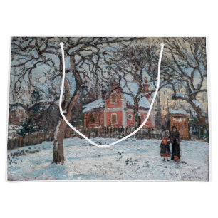 Camille Pissarro - Chataigniers a Louveciennes Large Gift Bag