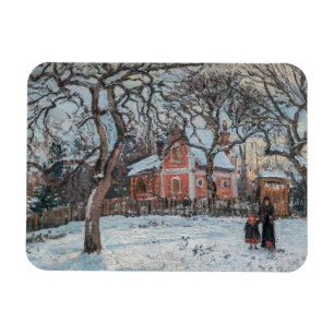 Camille Pissarro - Chataigniers a Louveciennes Magnet