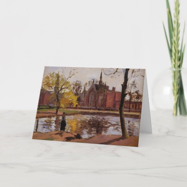 Camille Pissarro- Dulwich College, London Card (Front)