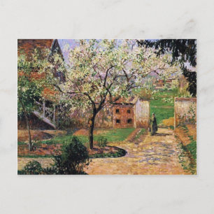 Camille Pissarro- Flowering Plum Tree, Eragny Postcard