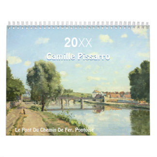 Camille Pissarro French Impressionist Paintings Calendar
