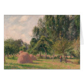 Camille Pissarro | Haystacks, Morning, Eragny (Front Horizontal)