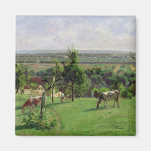 Camille Pissarro   Hillside of Vesinet, Yvelines,  Magnet