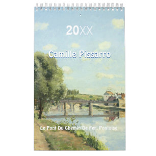 Camille Pissarro Impressionist Landscape Art Calendar