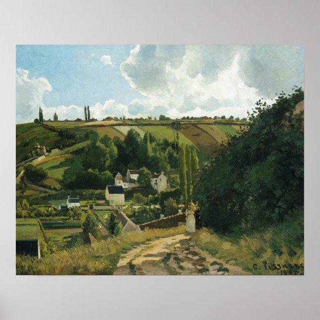 Camille Pissarro — Jalais Hill, Pontoise Poster (Front)