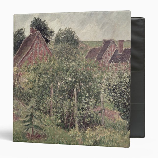 Camille Pissarro | Landscape with Cottage Roofs, 1 Binder (Front/Inside)