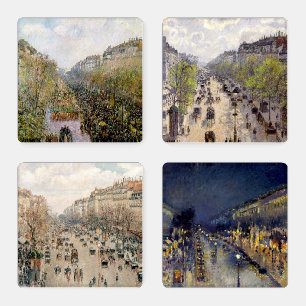 Camille Pissarro - Masterpieces Selection Coaster Set