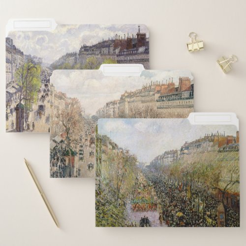 Camille Pissarro _ Masterpieces Selection File Folder